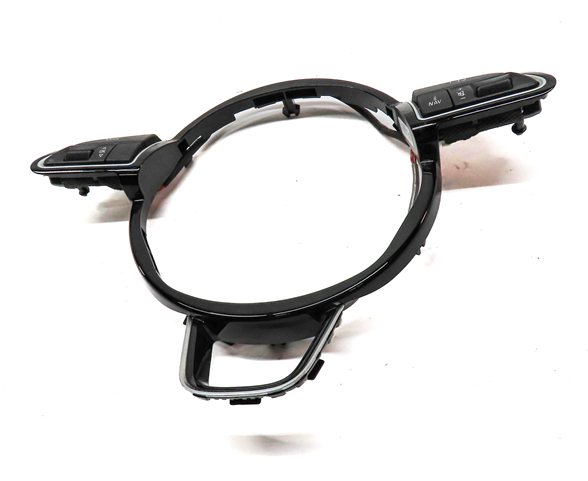 Thumbnail 2: 2016 AUDI Q5 (B8 8R) DRIVER STEERING WHEEL OPTION MEDIA NAVIGATION SWITCH SET/2