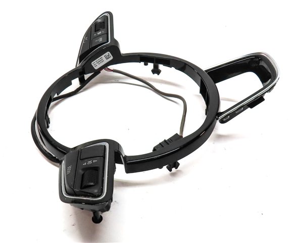Thumbnail 4: 2016 AUDI Q5 (B8 8R) DRIVER STEERING WHEEL OPTION MEDIA NAVIGATION SWITCH SET/2