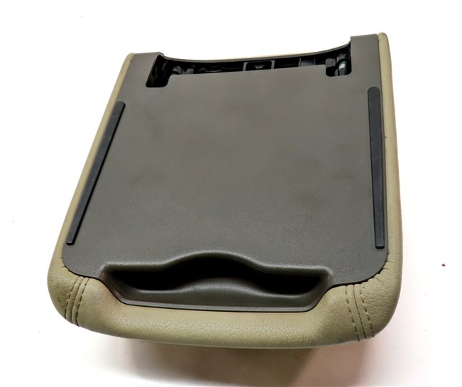 Thumbnail 8: 2009-2017 AUDI Q5 (B8 8R) FRONT CENTER CONSOLE ARMREST ARM REST LID (Beige)