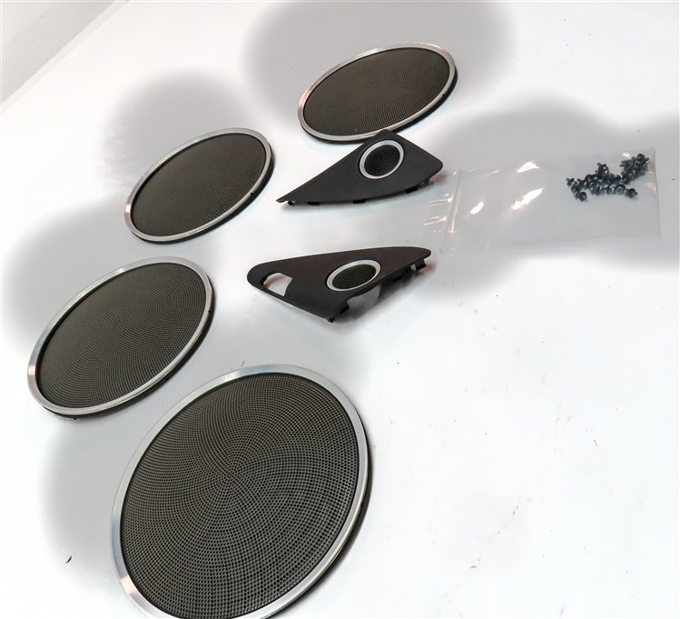Thumbnail 4: 2016 AUDI Q5 (B8 8R) STEREO BANG & OLUFSEN SOUND SYSTEM SPEAKER GRILLE SET/6