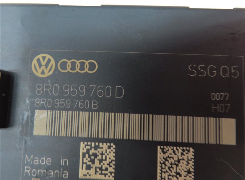 Thumbnail 7: 2016 AUDI Q5 (B8 8R) FRONT LEFT DRIVER SEAT CONTROL MODULE