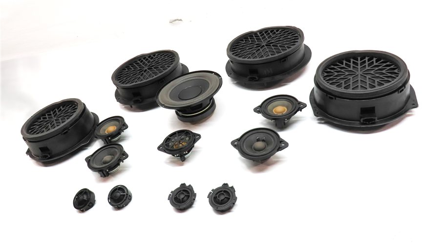 Thumbnail 2: 2016 AUDI Q5 (B8 8R) STEREO BANG & OLUFSEN AUDIO SOUND SYSTEM SPEAKER SET/14