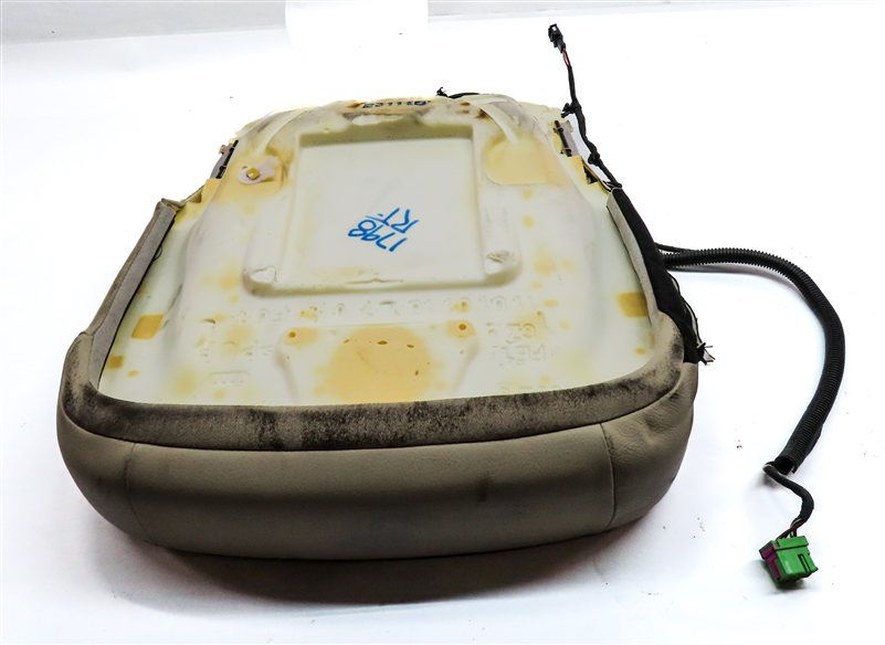Thumbnail 6: 16 AUDI Q5 B8 8R FRONT RIGHT PASSENGER LOWER MEMORY HEATED SEAT CUSHION (Beige)