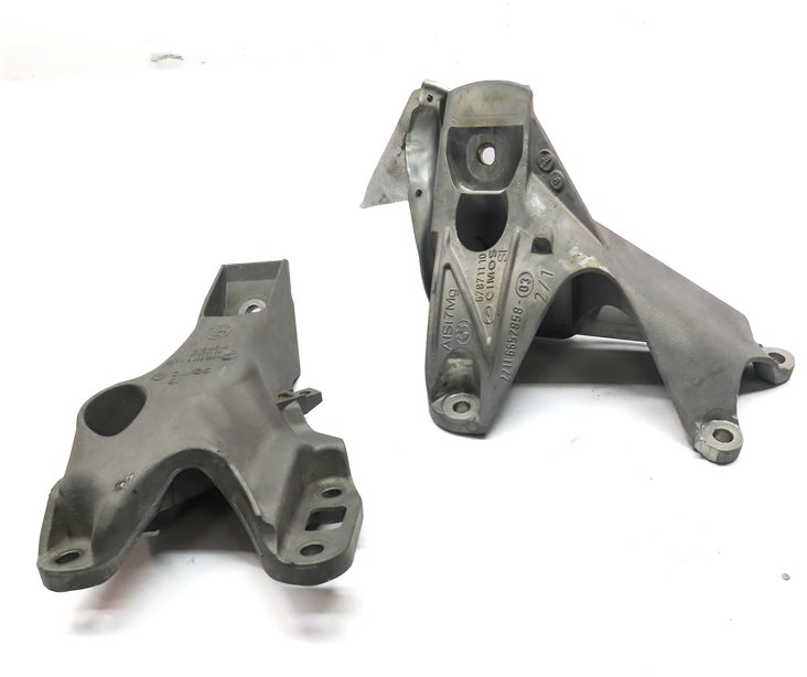 Thumbnail 2: 2014 BMW X5 (F15) 3.0L (N55) ENGINE LEFT & RIGHT MOTOR MOUNT BRACKET SET 2