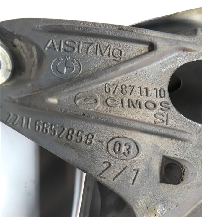 Thumbnail 9: 2014 BMW X5 (F15) 3.0L (N55) ENGINE LEFT & RIGHT MOTOR MOUNT BRACKET SET 2