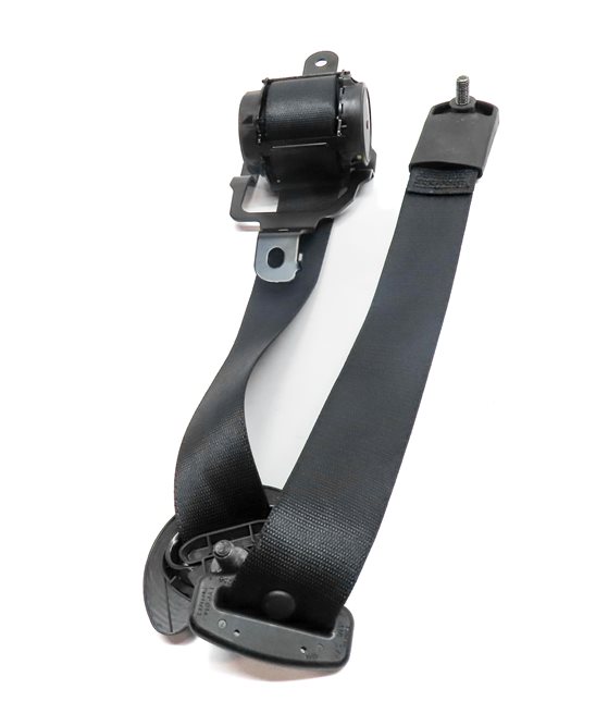 Thumbnail 3: 2014 BMW X5 F15 REAR 2ND ROW LEFT RIGHT CENTER SEATBELT RETRACTOR SET 3 (Black)