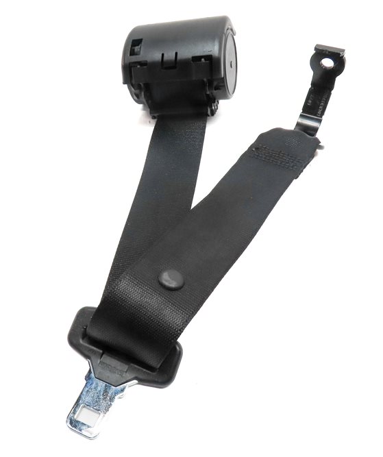 Thumbnail 5: 2014 BMW X5 F15 REAR 2ND ROW LEFT RIGHT CENTER SEATBELT RETRACTOR SET 3 (Black)