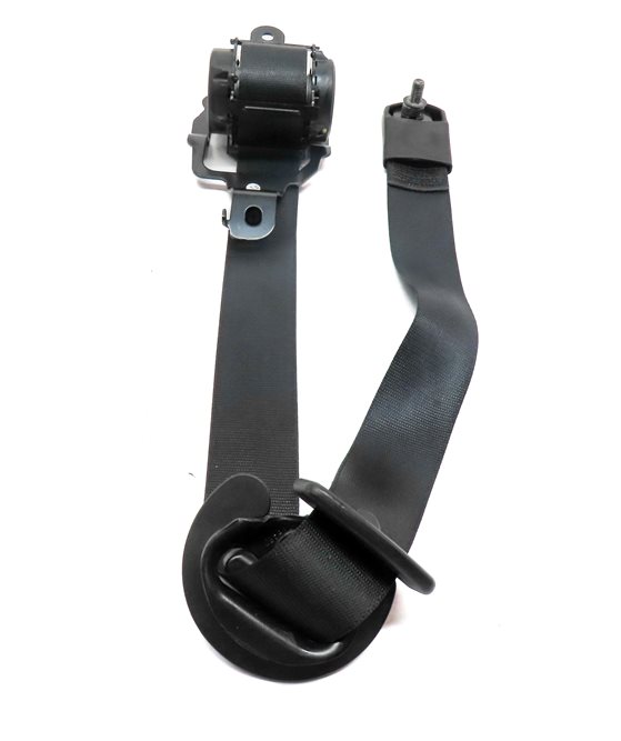 Thumbnail 8: 2014 BMW X5 F15 REAR 2ND ROW LEFT RIGHT CENTER SEATBELT RETRACTOR SET 3 (Black)