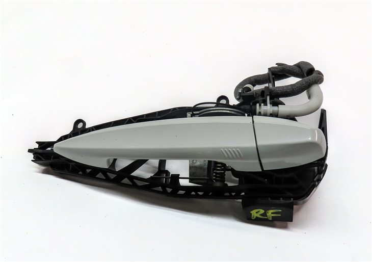 Thumbnail 2: 14-21 BMW X1 X2 X5 X6 (F15 F16 F39 F48) FRONT RIGHT COMFORT DOOR HANDLE (White)