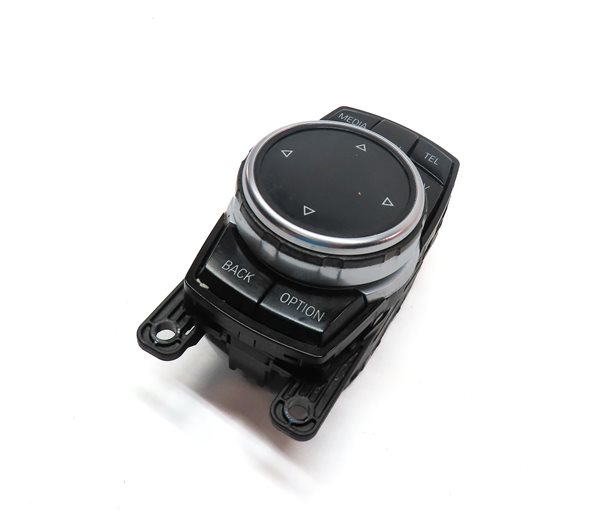 Thumbnail 1: 12-20 BMW 2 3 4 SERIES (F22 F30 F32 F34) STEREO NAVIGATION i-DRIVE SWITCH KNOB