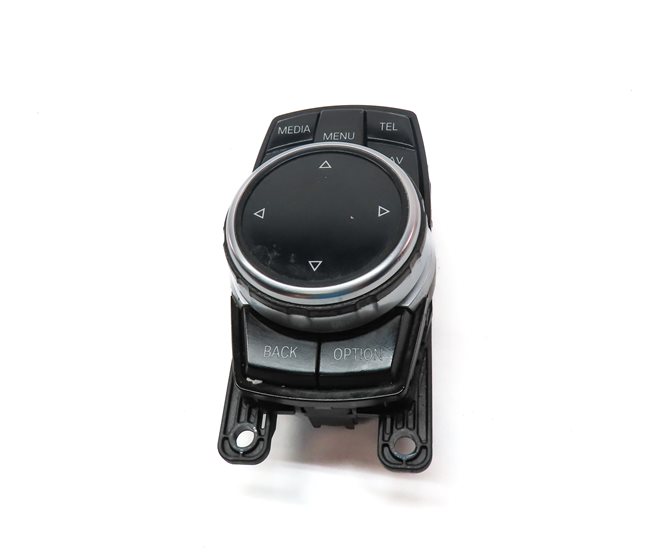 Thumbnail 2: 12-20 BMW 2 3 4 SERIES (F22 F30 F32 F34) STEREO NAVIGATION i-DRIVE SWITCH KNOB