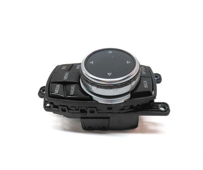 Thumbnail 3: 12-20 BMW 2 3 4 SERIES (F22 F30 F32 F34) STEREO NAVIGATION i-DRIVE SWITCH KNOB