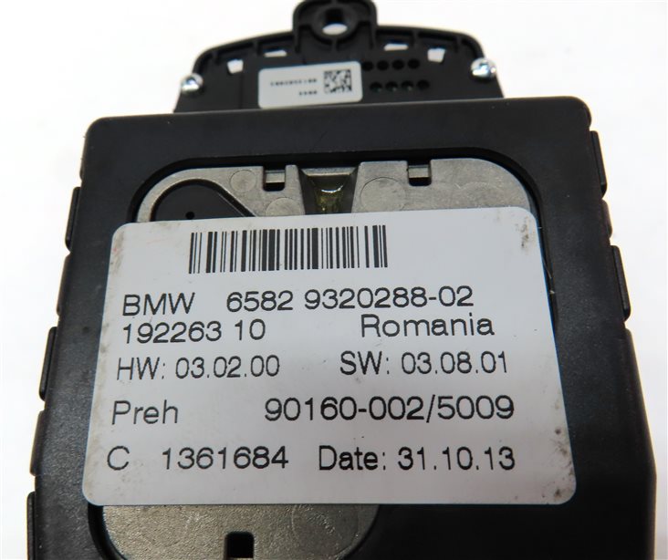 Thumbnail 6: 12-20 BMW 2 3 4 SERIES (F22 F30 F32 F34) STEREO NAVIGATION i-DRIVE SWITCH KNOB