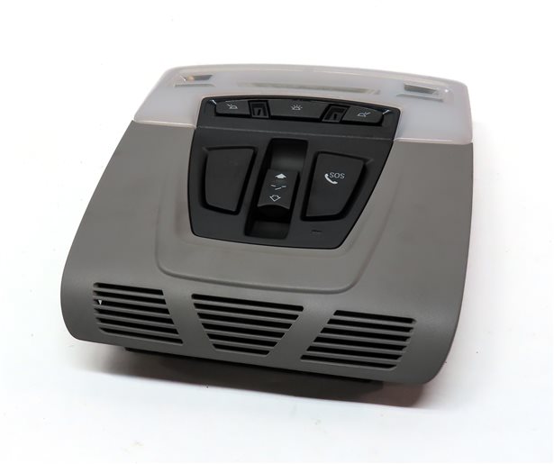 Thumbnail 5: 2014 BMW X5 (F15) FRONT CENTER ROOF PRIMARY DOMELIGHT DOME LIGHT ASSEMBLY (Gray)