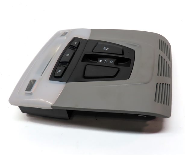Thumbnail 6: 2014 BMW X5 (F15) FRONT CENTER ROOF PRIMARY DOMELIGHT DOME LIGHT ASSEMBLY (Gray)