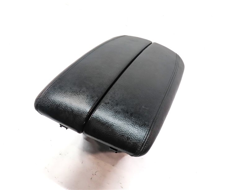 Thumbnail 1: BMW 14-18 X5 F15 15-16 X6 F16 FRONT CENTER CONSOLE ARM REST STORAGE BIN (Black)