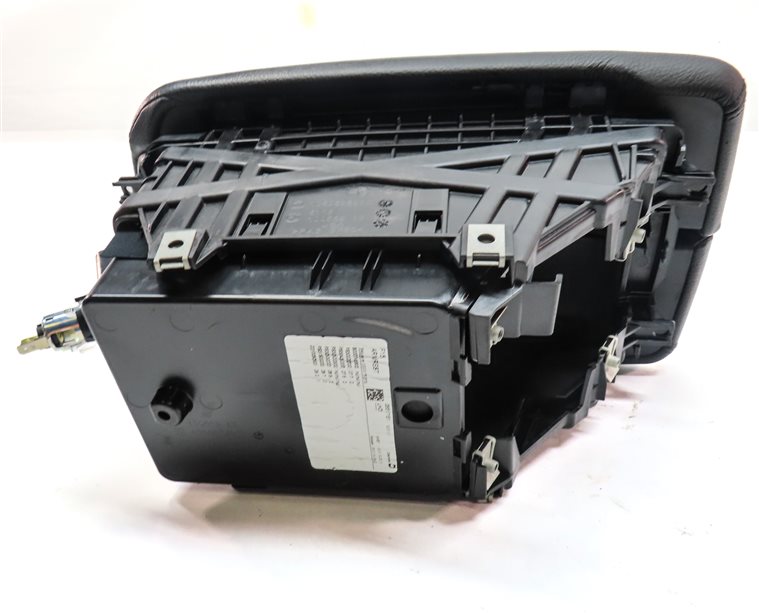 Thumbnail 6: BMW 14-18 X5 F15 15-16 X6 F16 FRONT CENTER CONSOLE ARM REST STORAGE BIN (Black)