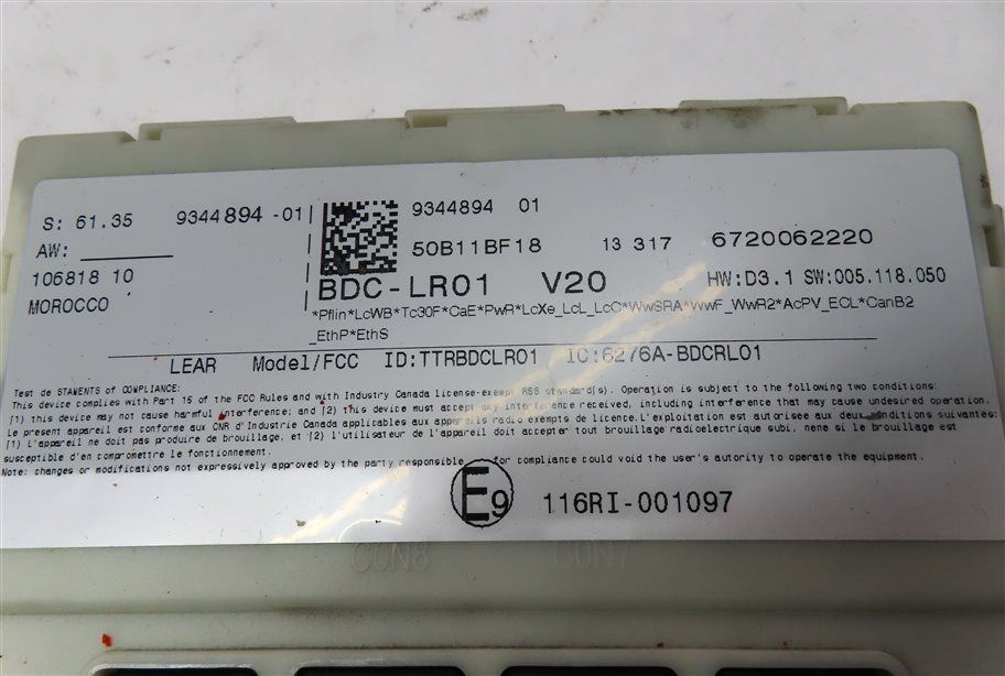 Thumbnail 13: 14-18 BMW X5 (F15) 3.0L N55 ENGINE CONTROL MODULE DME BCM ECU ECM KEY START SET