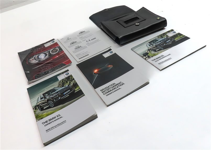 Thumbnail 3: 2014 BMW X5 (F15) OWNERS MANUAL BOOKLET BOOK MANUAL SET 5 w/ CARRY CARRYING CASE