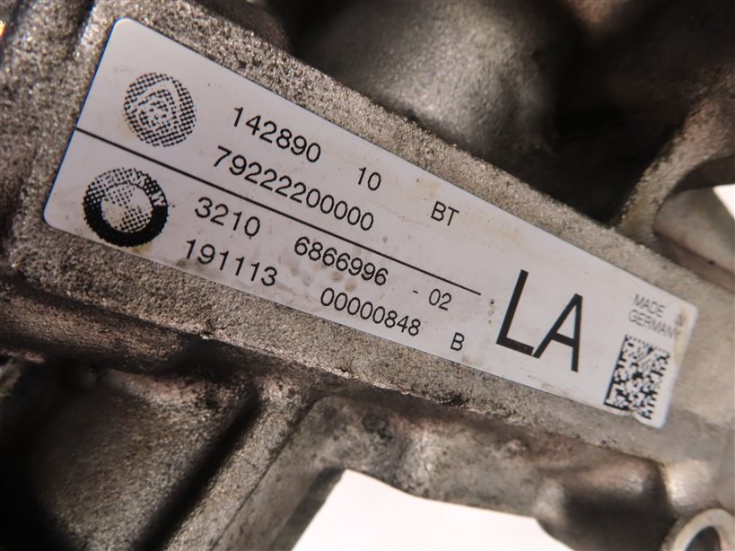 Thumbnail 6: 2014-2019 BMW X5 X6 (F15 F16) POWER STEERING GEAR RACK & PINION (NON ACTIVE)