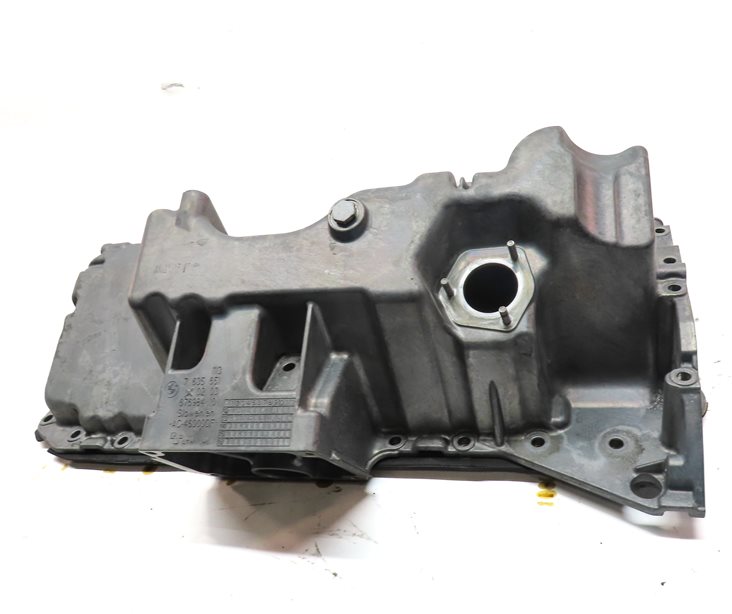 Thumbnail 2: 2014-2019 BMW X5 X6 (F15 F16) 3.0L N55 TURBO ENGINE OIL PAN FLUID PAN SUMP