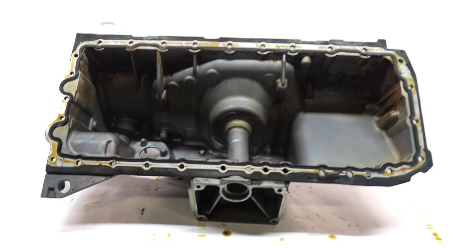 Thumbnail 7: 2014-2019 BMW X5 X6 (F15 F16) 3.0L N55 TURBO ENGINE OIL PAN FLUID PAN SUMP