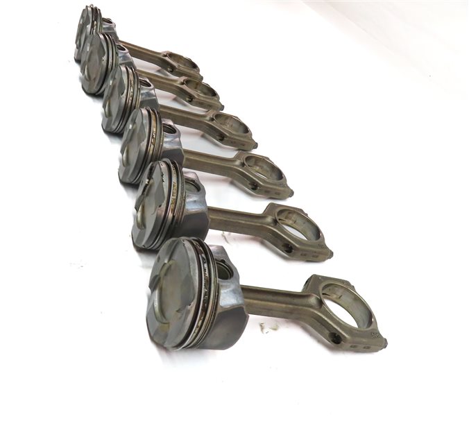 Thumbnail 5: 15-19 BMW 335i 435i 535i 640i 740i X1 X3 X4 X5 X6 - 3.0L N55 ENGINE PISTON SET 6