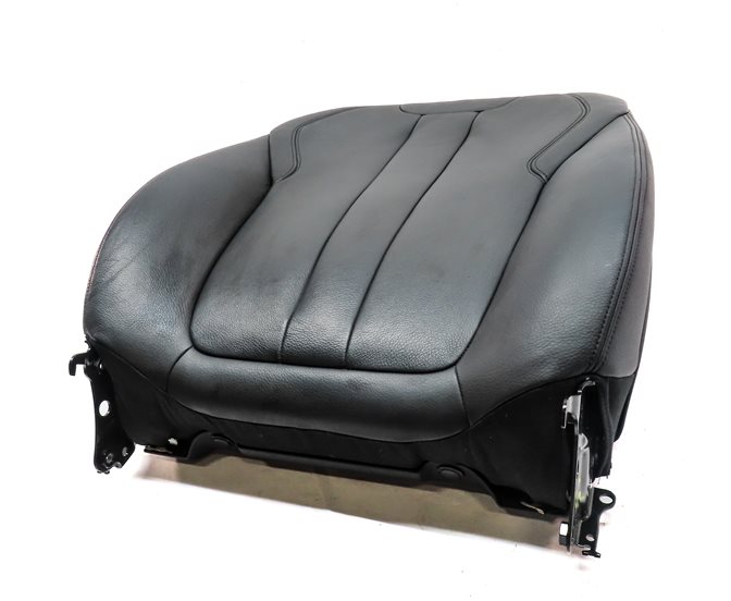 Thumbnail 2: 2014 BMW X5 F15 FRONT RIGHT PASSENGER UPPER HEATED STANDARD SEAT CUSHION (Black)