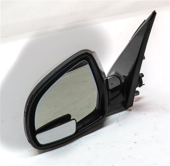 14-16 BMW X5 F15 FRONT LEFT PFOLD MEMORY HEAT AUTO DIM TILT DOOR MIRROR (White)
