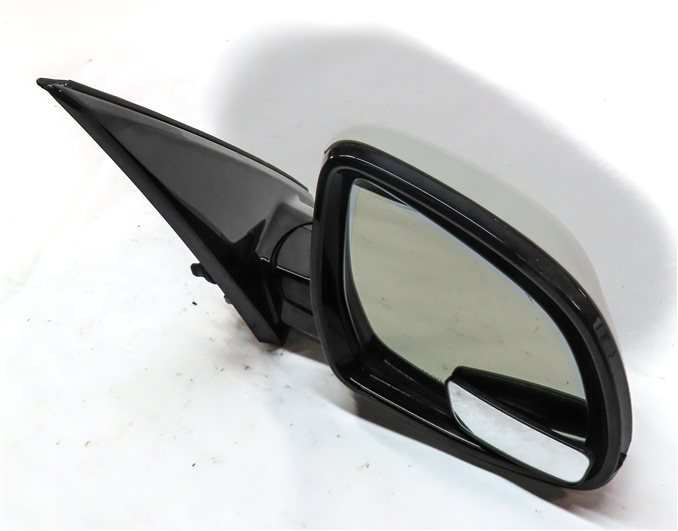 14-16 BMW X5 F15 FRONT RIGHT PFOLD MEMORY HEAT AUTO DIM TILT DOOR MIRROR (White)
