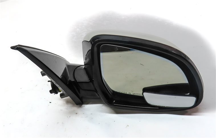 Thumbnail 3: 14-16 BMW X5 F15 FRONT RIGHT PFOLD MEMORY HEAT AUTO DIM TILT DOOR MIRROR (White)