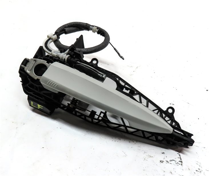 14-21 BMW X1 X2 X5 X6 (F15 F16 F39 F48) FRONT LEFT COMFORT DOOR HANDLE (White)