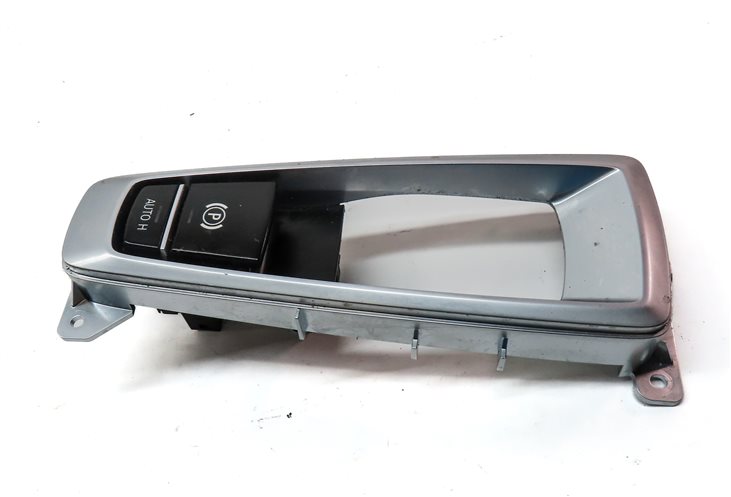Thumbnail 5: 2014 BMW X5 (F15) EMERGENCY HILL PARKING E-BRAKE SWITCH BUTTON w/ SURROUND TRIM