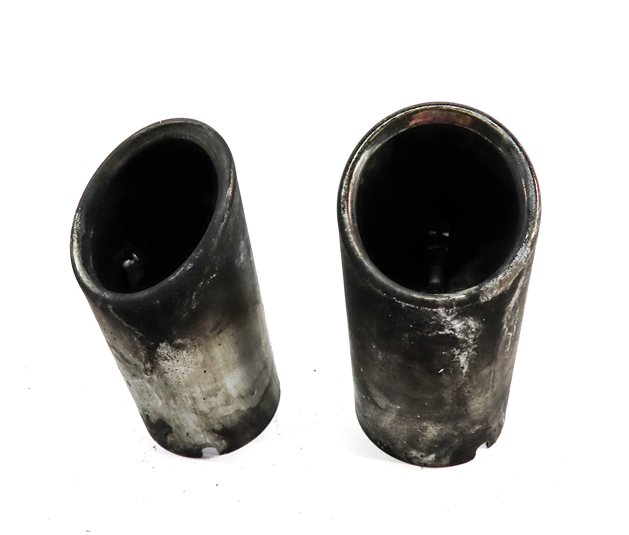 Thumbnail 2: 2013-2016 AUDI A4 (B8 8K) LEFT & RIGHT MUFFLER EXHAUST TIP SET-2
