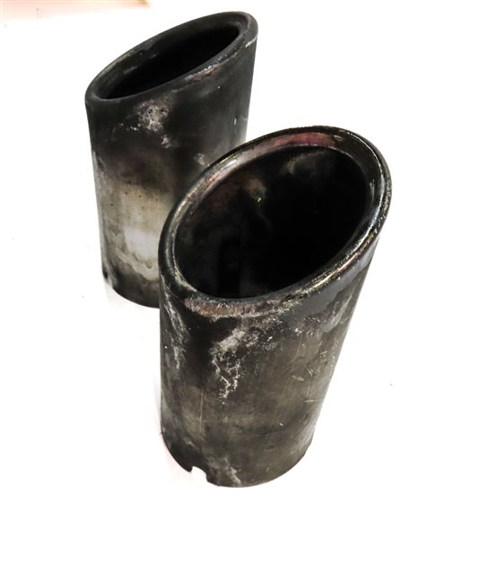 Thumbnail 3: 2013-2016 AUDI A4 (B8 8K) LEFT & RIGHT MUFFLER EXHAUST TIP SET-2