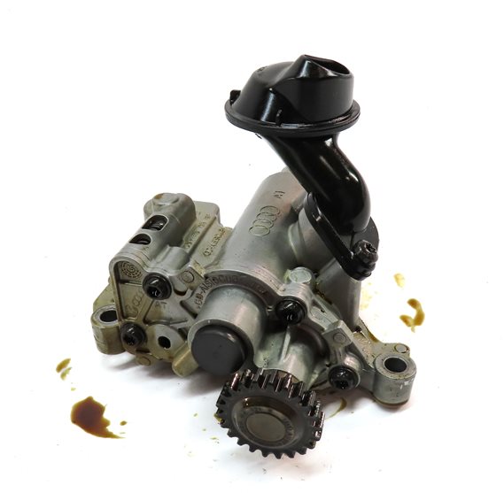 Thumbnail 5: 2016 AUDI A4 (B8 8K) 2.0L (CAED) ENGINE MOTOR OIL FLUID PUMP w/ PICK UP TUBE