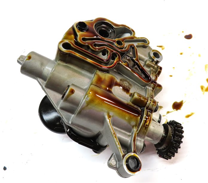 Thumbnail 6: 2016 AUDI A4 (B8 8K) 2.0L (CAED) ENGINE MOTOR OIL FLUID PUMP w/ PICK UP TUBE