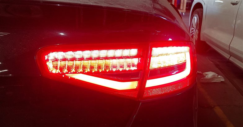 Thumbnail 2: 13-16 AUDI A4 S4 (B8 8K) RIGHT PASSENGER INNER TRUNK LED TAILLIGHT LIGHT LAMP