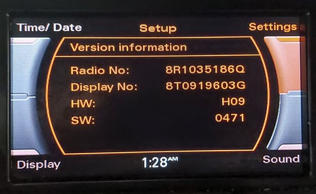Thumbnail 2: 2009-2017 AUDI A4 S4 A5 S5 Q5 (B8 8K 8T 8R) RADIO STEREO MEDIA DISPLAY SCREEN