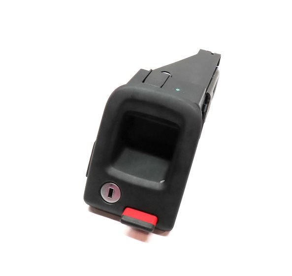 Thumbnail 1: 16 AUDI A4 B8 8K REAR RIGHT FOLDING SEAT BACK LOCK LATCH RELEASE HANDLE (BLACK)