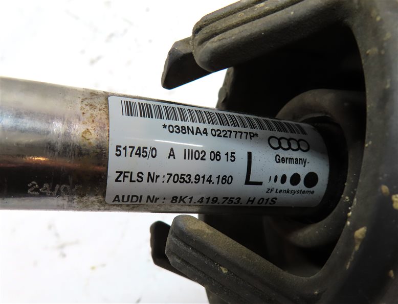Thumbnail 6: 2013-2016 AUDI A4 B8 8K LEFT DRIVER STEERING COLUMN INTERMEDIATE SHAFT U JOINT