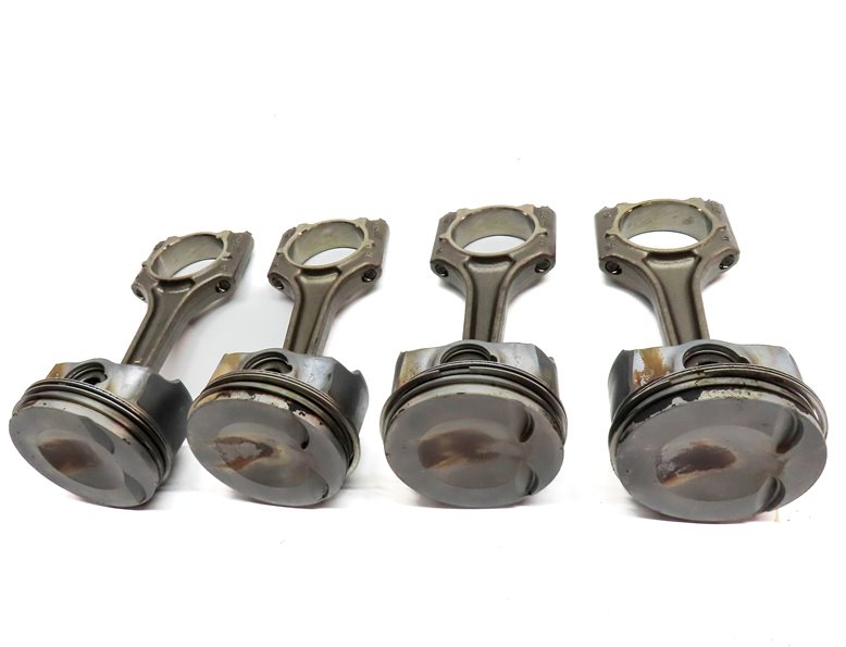 Thumbnail 3: 11-18 VW AUDI - A3 A4 A5 A6 Q5 TT BEETLE JETTA TIGUAN 2.0L TURBO PISTON SET/4