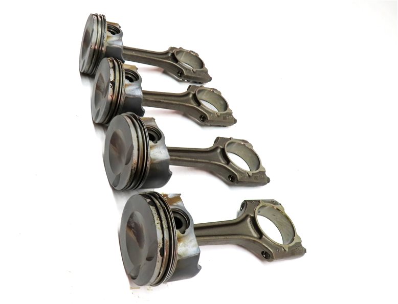 Thumbnail 4: 11-18 VW AUDI - A3 A4 A5 A6 Q5 TT BEETLE JETTA TIGUAN 2.0L TURBO PISTON SET/4