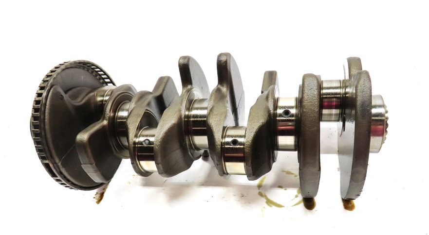 Thumbnail 2: 2016 AUDI A4 (B8 8K) 2.0L (CAED) ENGINE MOTOR CRANK SHAFT CRANKSHAFT