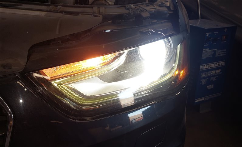 Thumbnail 2: 13-16 AUDI A4 S4 (B8 8K) LEFT DRIVER XENON HID HEADLIGHT LIGHT LAMP (NON AFS)