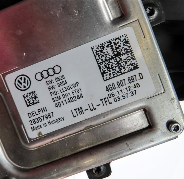 Thumbnail 9: 13-16 AUDI A4 S4 (B8 8K) LEFT DRIVER XENON HID HEADLIGHT LIGHT LAMP (NON AFS)
