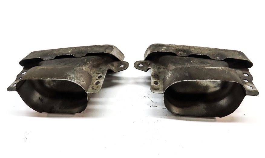 Thumbnail 5: 07-12 MERCEDES GL (X164) 3.0L DIESEL REAR LEFT & RIGHT MUFFLER EXHAUST TIP SET 2
