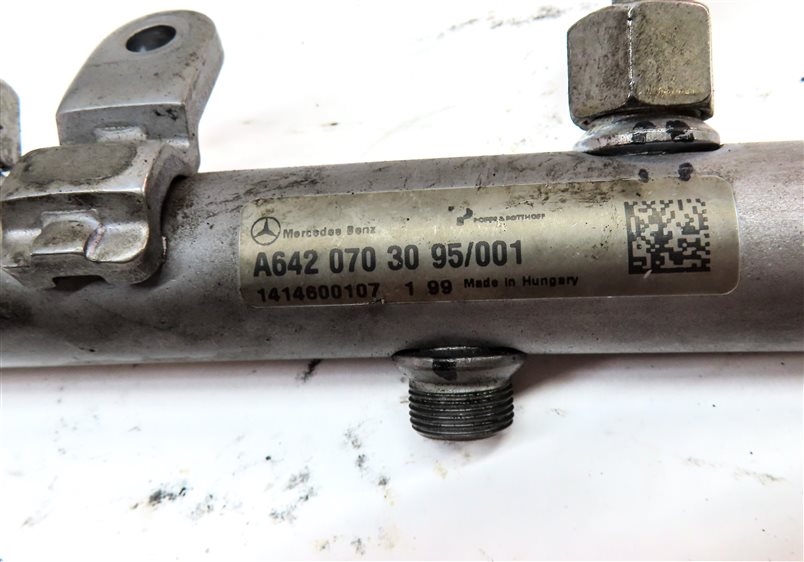 Thumbnail 13: 2012 MERCEDES GL350 (X164) 3.0L DIESEL (OM642) ENGINE FUEL RAIL SET/2 w/ LINES