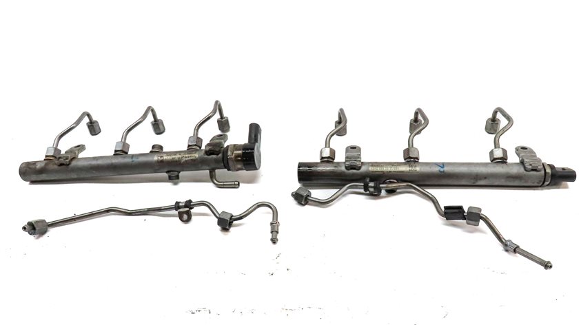 Thumbnail 2: 2012 MERCEDES GL350 (X164) 3.0L DIESEL (OM642) ENGINE FUEL RAIL SET/2 w/ LINES