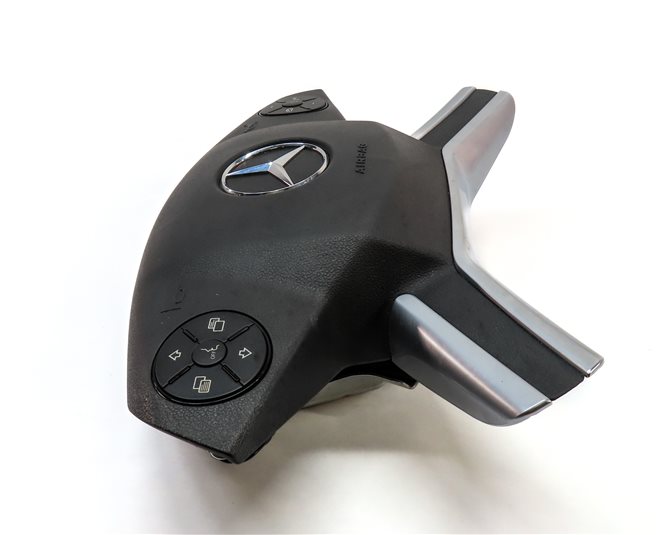 Thumbnail 4: 2012 MERCEDES GL350 (X164) STEERING WHEEL AIRBAG AIR BAG w/PHONE MEDIA BUTTONS
